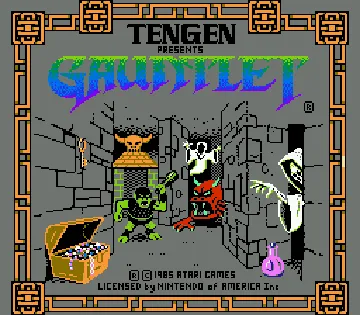 Gauntlet (USA) (Unl) screen shot title